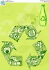 废物回收标志背景设计PSD素材免费下载_红动网