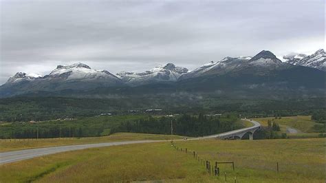 Glacier National Park Sees Snow In August
