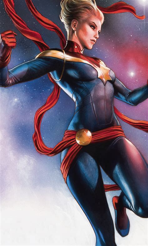 X Captain Marvel Comic Book Art IPhone HD K Wallpapers Images Backgrounds Photos