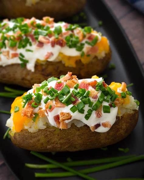 Cook whole potatoes in the pressure cooker, and piping hot baked potatoes are ready to serve in less than 30 minutes. Instant Pot Baked Potatoes | Simply Happy Foodie