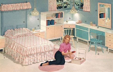The Swinging Sixties Retro Bedrooms Teen Bedroom Designs Bedroom