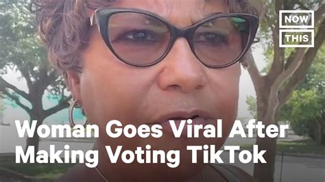 Woman Goes Viral After Sharing Voting Plan On Tiktok Nowthis Youtube