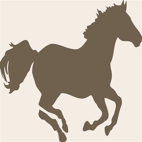 Galloping Horse Reusable Stencils 4 Sizes Available Create