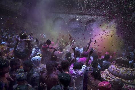 Holi Festival In Vrindavan National Geographic Travel Life Is An
