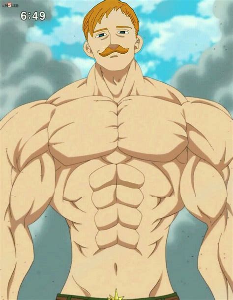 A Man With A Mustache Standing In Front Of The Sky And Holding His