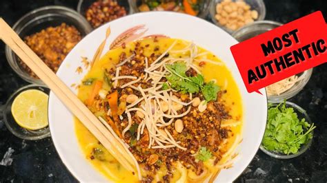 Most Authentic Burmese Soup Recipe Khow Suey Recipe Uno Khow Suey