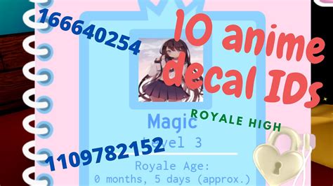 Aesthetic Anime Roblox Decal Id Royale High Decal Id Codes Funny