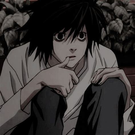 L Lawliet Pfp Kategoriecharaktere Giblrisbox Wallpaper