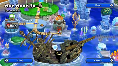 Super Mario Brothers Wii U Sparkling Waters Secret Level Pmlokasin