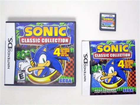 Sonic Classic Collection Game For Nintendo Ds Complete