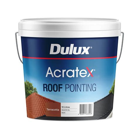 Dulux Acratex Roof Pointing Terracotta 10l Inspirations Paint