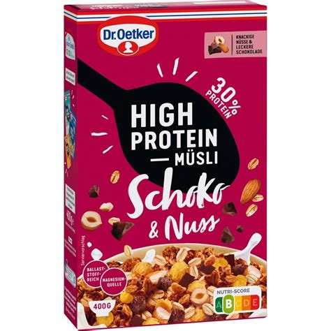 Droetker High Protein Müsli Schoko And Nuss Bei Bringmeister Online Bestellen