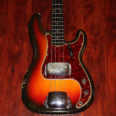 Fender Precision Bass 1961 Sunburst Bass For Sale Garys Classic Guitars