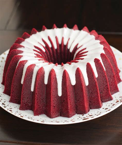 Red Velvet Mini Bundt Cake Recipes Cheesecake Stuffed Peppermint Red