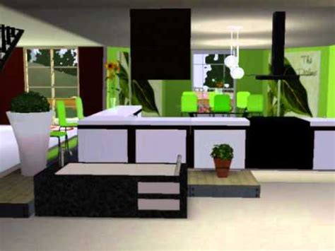 Houseof84sims 100 + followers gift. Sims 3 modern house interior design ideas - YouTube