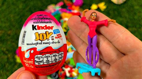 Satisfying Asmr Unboxing Kinder Joy Chocolate Eggs With A Lot Of Yummy Kinder Surprise Eggs