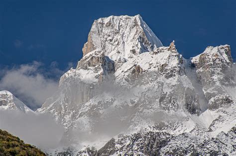 Larkya Peak Manaslu Himal Nepal Himalayas Molarjung Galleries