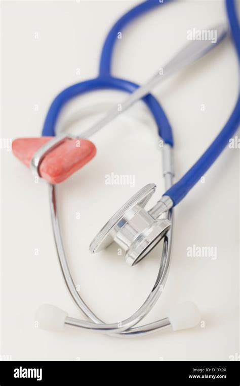 Close Up Of Stethoscope And Reflex Hammer Studio Shot Stock Photo Alamy