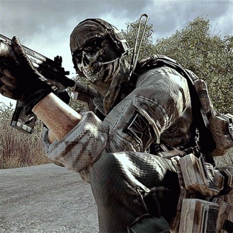 Share a gif and browse these related gif searches. Ghost Call Of Duty GIF - Ghost CallOfDuty Modern ...