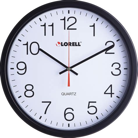 Llr 61008 Lorell 12 12 Slimline Wall Clock Lorell Furniture