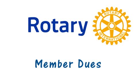 Dues are due | Rotary Club of Harlingen