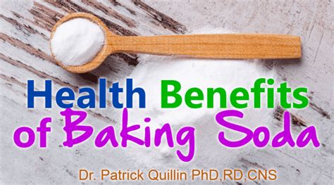 Health Benefits Of Baking Soda Getting Healthy