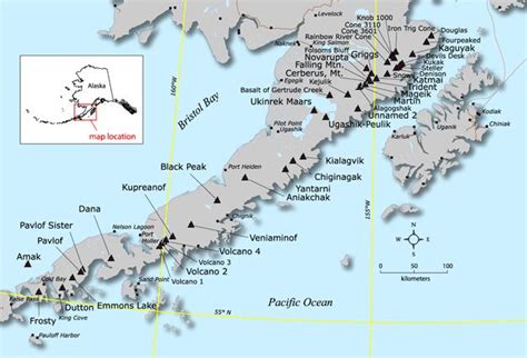 The kenai peninsula is alaska's playground. AVO Image 50311: Alagogshak, Amak, Aniakchak, Basalt of ...