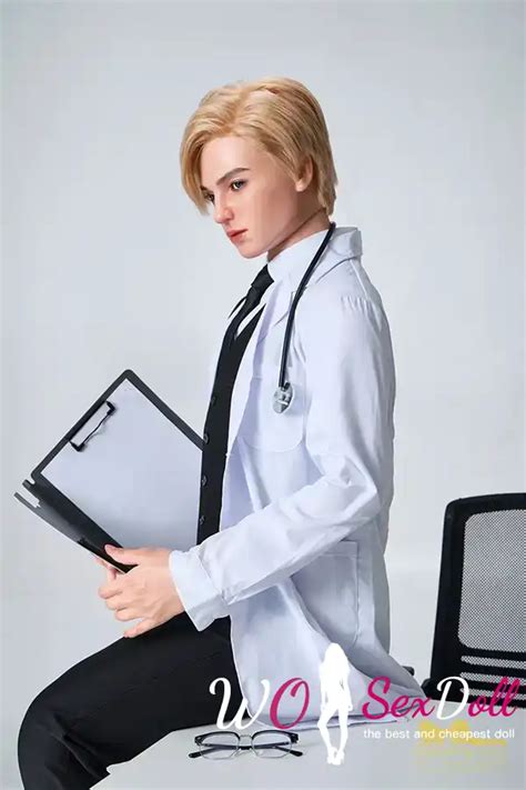 170cm 5ft57 life size doctor realistic silicone male sex doll wosexdoll