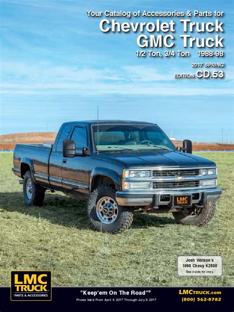 Your Catalog Of Accessories And Parts For Chevrolet Truck Gmc Truck 12