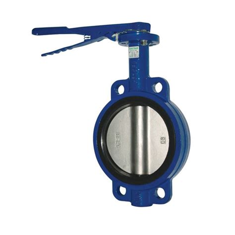 Wafer Butterfly Valve With Handle D71x 1016 Watersvalve