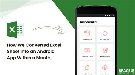 How We Turned An Excel Sheet Into Android App Within 1 Month