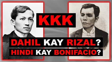 Kkk Si Rizal Ang Dahilan Ng Pagkaka Buo Ng Kkk Hindi Si Andres Bonifacio Youtube