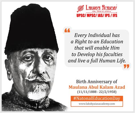 National Education Day Is Observed To Mark The Birth Anniversary Of