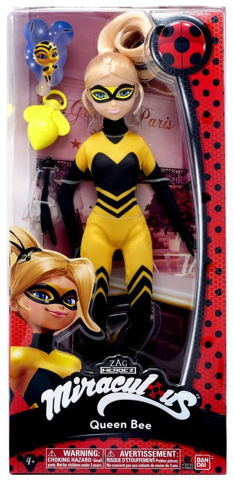 Zag Heroez Miraculous Tales Of Ladybug Cat Noir Queen Bee 10 Doll