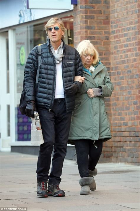 Judy Finnigan Covers Her Slimmer Figure In London Daily
