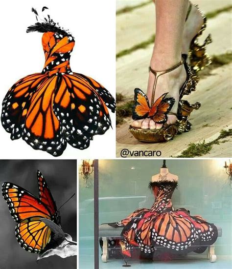 Butterfly Inspired Авангардная мода Идеи наряда Необычные платья