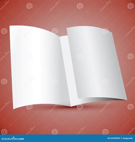 Template Booklet Stock Vector Illustration Of Media 62435845