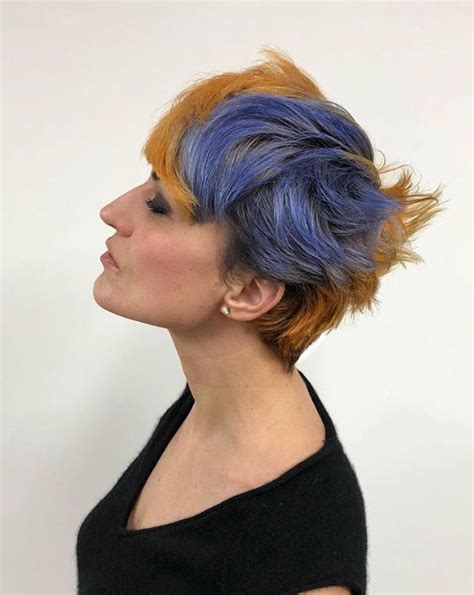 Pin By David Connelly On Extreme Hair Colors Multi Colored Hair