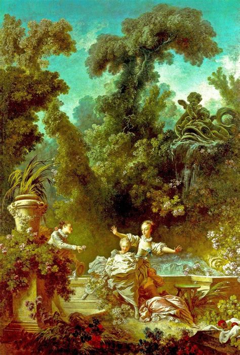 The Progress Of Love The Pursuit By Jean Honore Fragonard Giclee