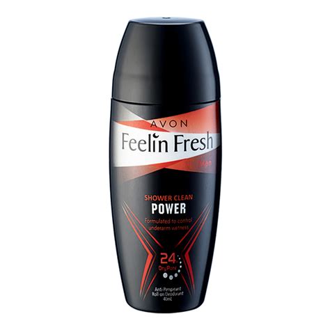 Avon Product Detail Feelin Fresh Shower Clean Mens Power Anti