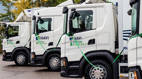 Finnish Transport Company HAVI Logistics Adds Four Scania Biogas Trucks ...
