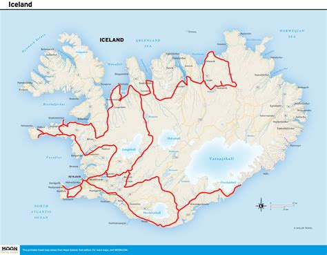 Maps Iceland