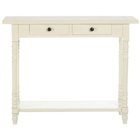 Heritage 2 Drawer Console Table Modern Lounge Furniture