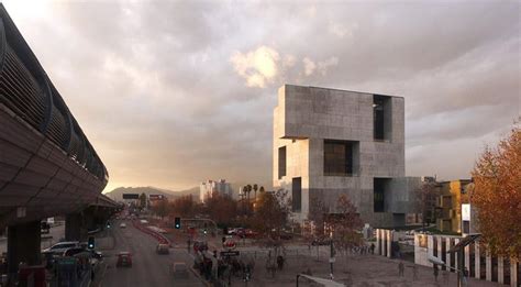 Elemental Casts Concrete Innovation Center Uc In Chile Around Open Core