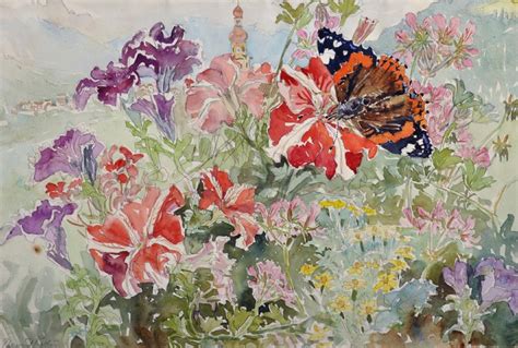 Sold Price David Koster 1926 British Still Life Of Flowers In A