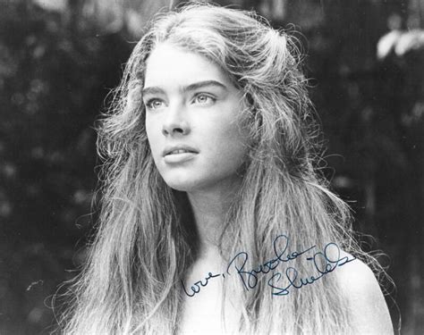 Brooke Shields ‘the Blue Lagoon 1980 Regis Autographs