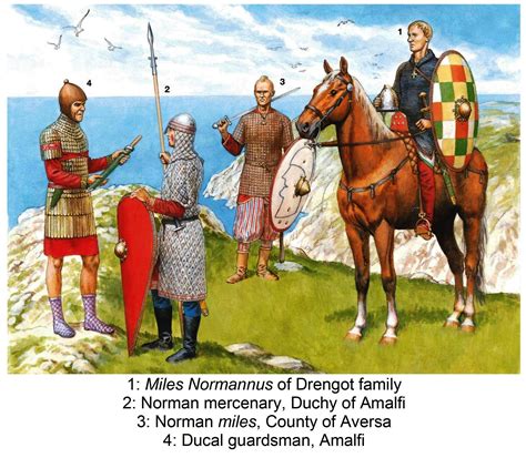 The Normans In Italy 10161194 Medieval Knight Medieval Period
