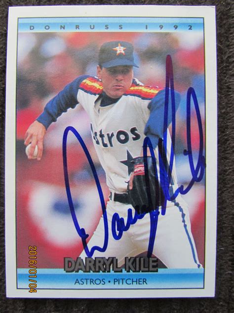 Buy from many sellers and get your cards all in one shipment! 1992 Donruss #309 Darryl Kile (In Person) ***DEC ...