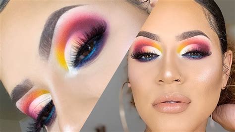 Maquillaje Colorido Para Primavera Colorful Makeup Youtube