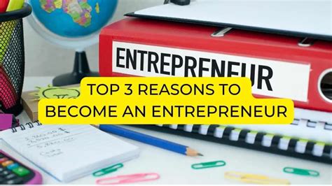 Top 3 Reasons To Become An Entrepreneur Atoallinks